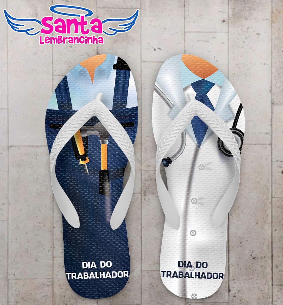 Chinelo Dia do Trabalhador Doutor COD 3740
