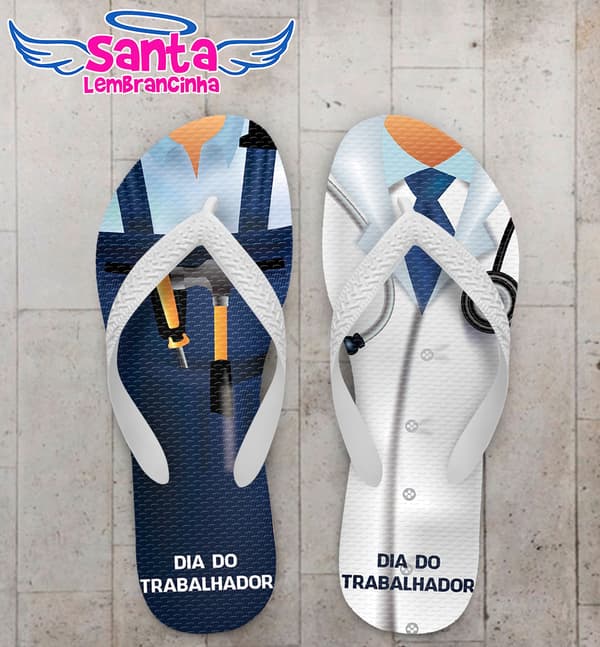 Chinelo Dia do Trabalhador Doutor COD 3740