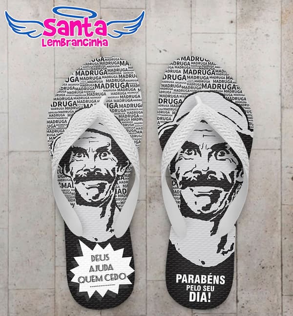 Chinelo Dia do Trabalhador Madruga COD 3746