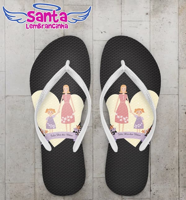 Chinelo Dia das Mães Filha COD 3610