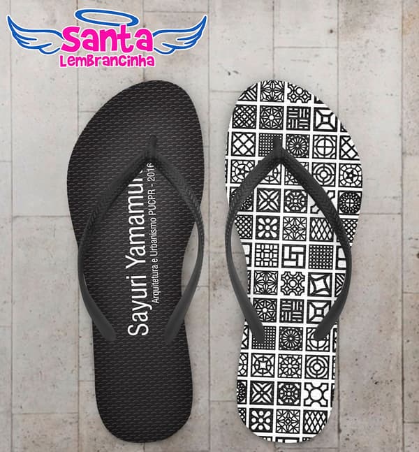 Chinelo Formatura Arquitetura Cerâmica COD 3632