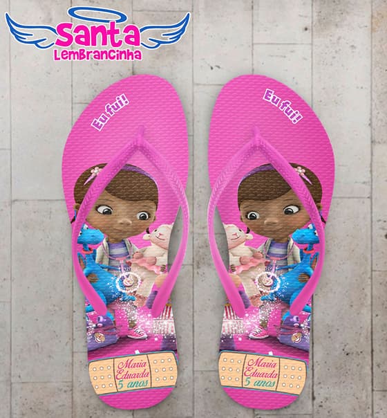Chinelo Infantil A Doutora Brinquedos Hallie COD 3803