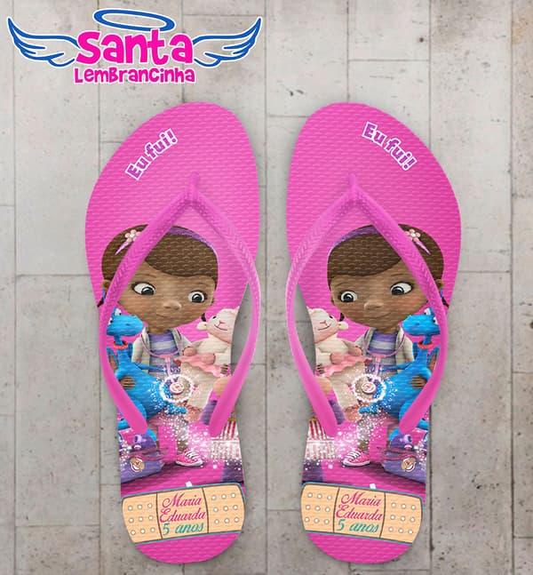 Chinelo Infantil A Doutora Brinquedos Hallie COD 3803