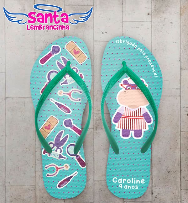 Chinelo Infantil A Doutora Brinquedos Hallie COD 3802