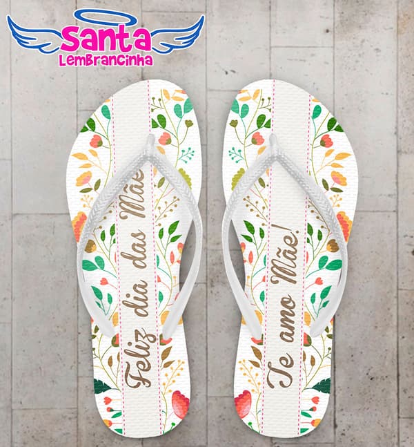 Chinelo Dia das Mães Personalizado COD 3811