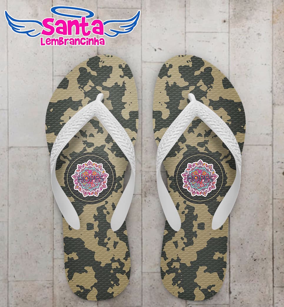 Chinelo Corporativo/Empresa Exército COD 4065