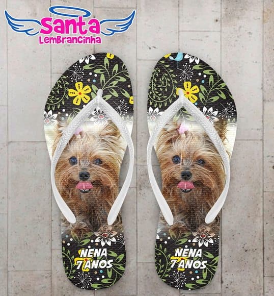 Chinelo Infantil Festa Cachorro COD 3962