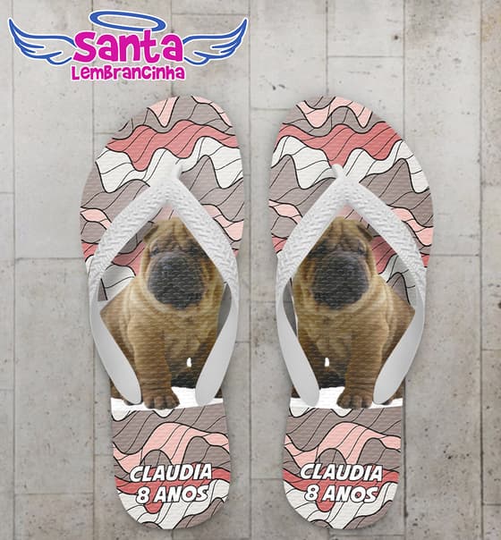 Chinelo Infantil Cachorro COD 3888