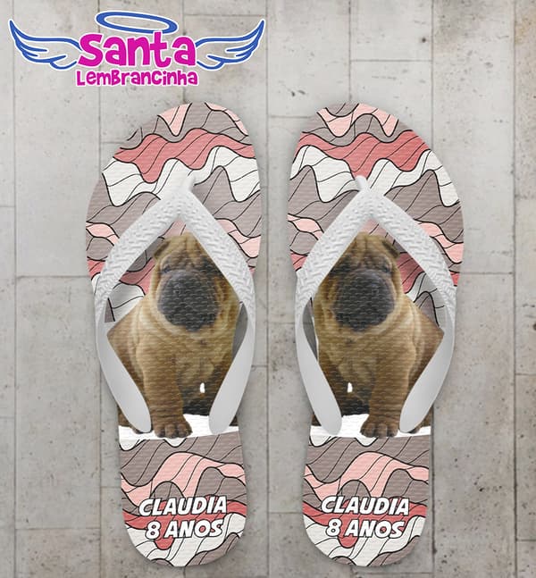 Chinelo Infantil Cachorro COD 3888