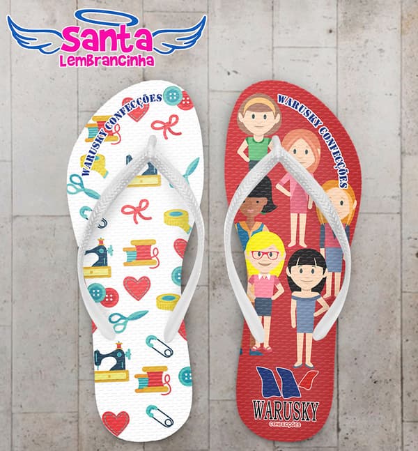 Chinelo Empresa de Confecções, Feminino COD 4077