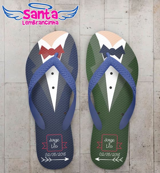 Chinelo Casamento Gay, Ternos COD 4050