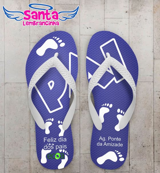 Chinelo Dia dos pais, pézinho COD 4056