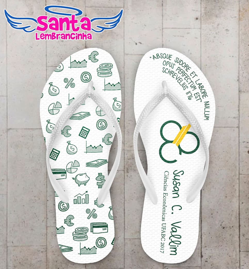 Chinelo Formatura Ciências Econômicas COD 4008