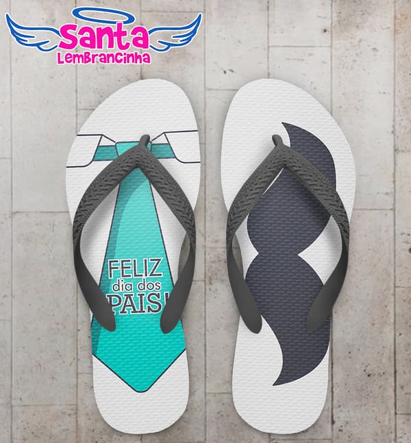 Chinelo Dia dos pais Bigode COD 5053