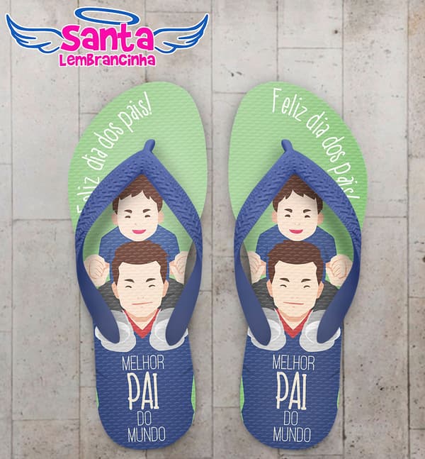 Chinelo Presente Dia dos pais, Filho COD 5075