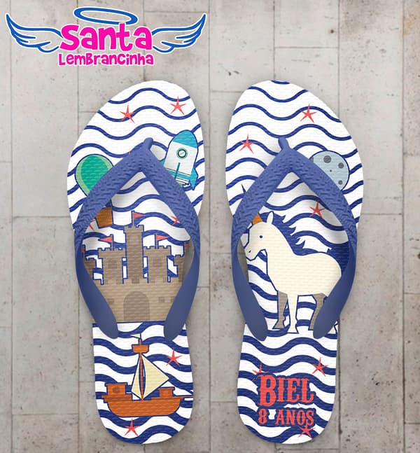 Chinelo Infantil Unicórnio Encantado COD 5144