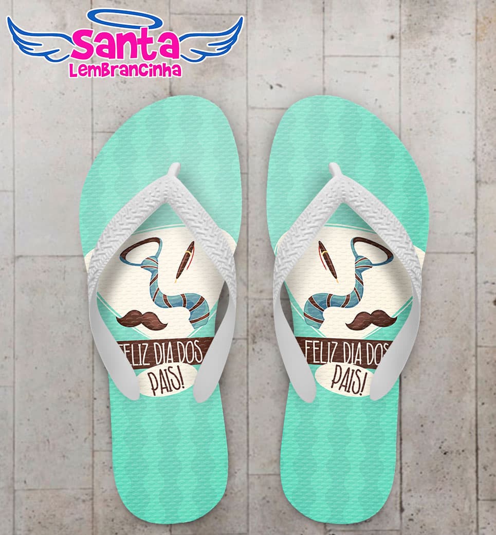 Chinelo Feliz Dia dos pais, Gravata COD 5062