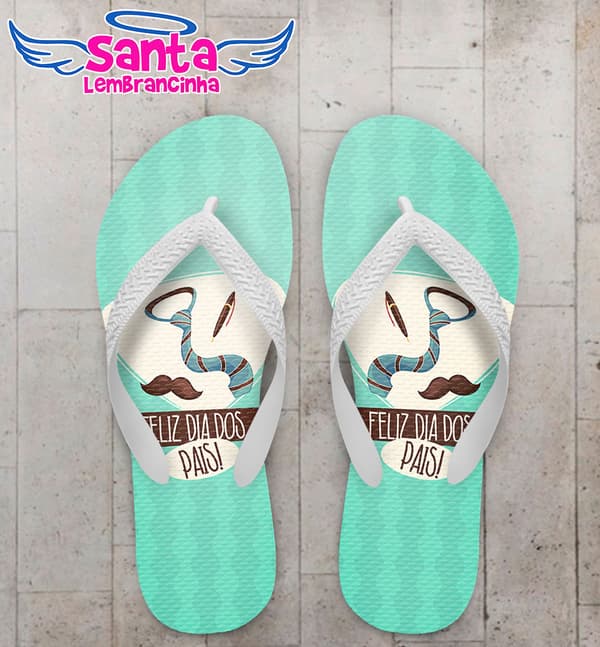 Chinelo Feliz Dia dos pais, Gravata COD 5062