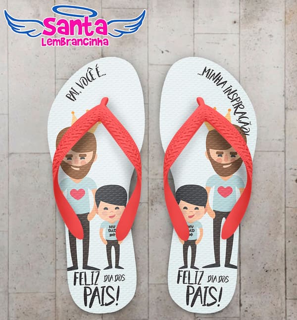 Chinelo Dia dos pais, Rei COD 5079