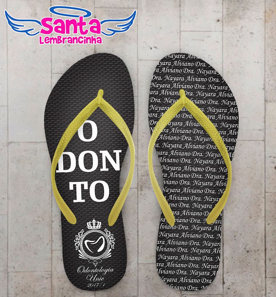 Chinelo Formatura Odonto COD 5213