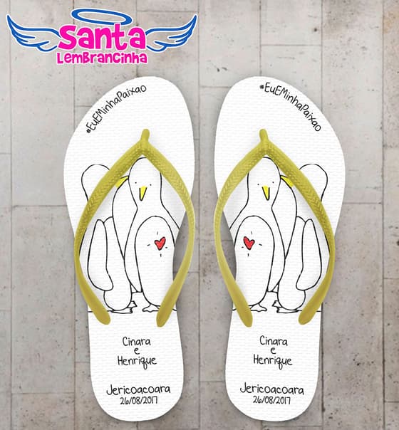 Chinelo Casamento Pinguim, Inverno COD 5193