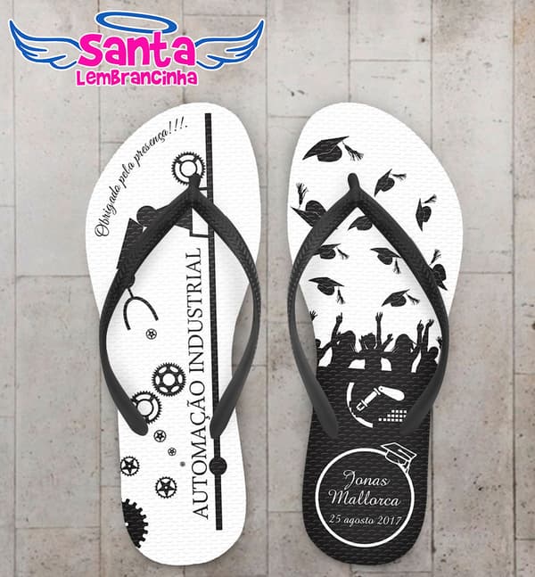 Chinelo Formatura Automação Industrial COD 5730