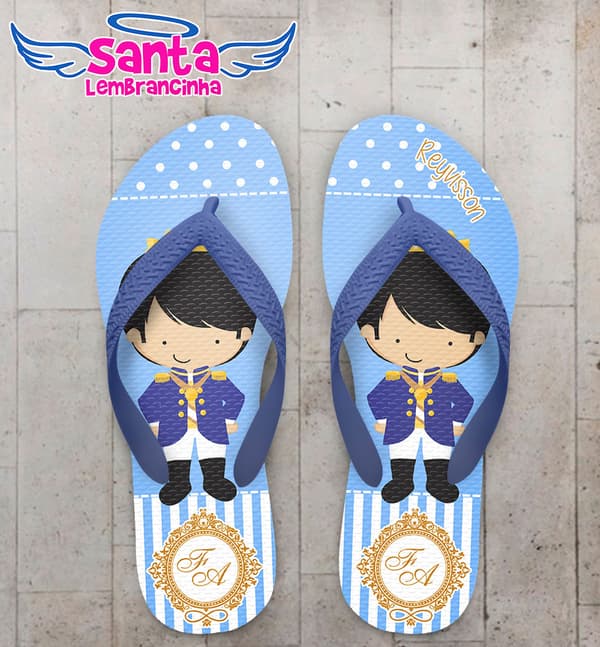 Chinelo Infantil Soldado Personalizado COD 5307