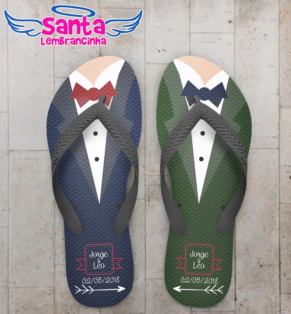 Chinelo Casamento Lgbt Ternos Personalizado COD 5537