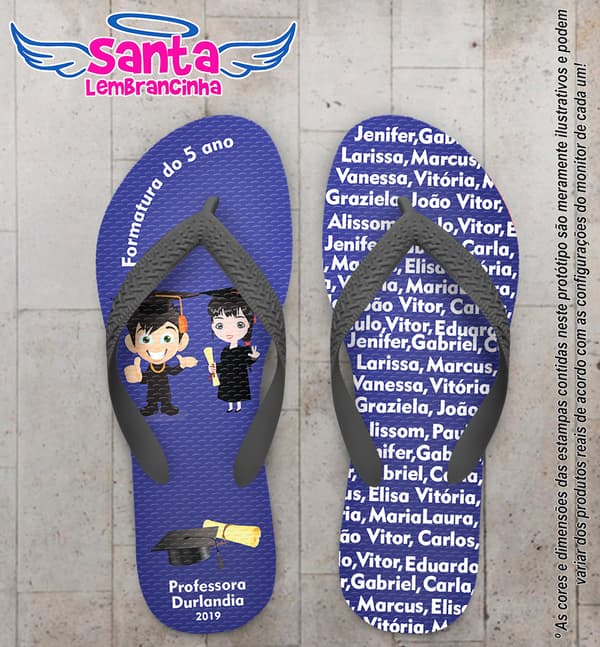 Chinelo Personalizado Terceirão COD 6750
