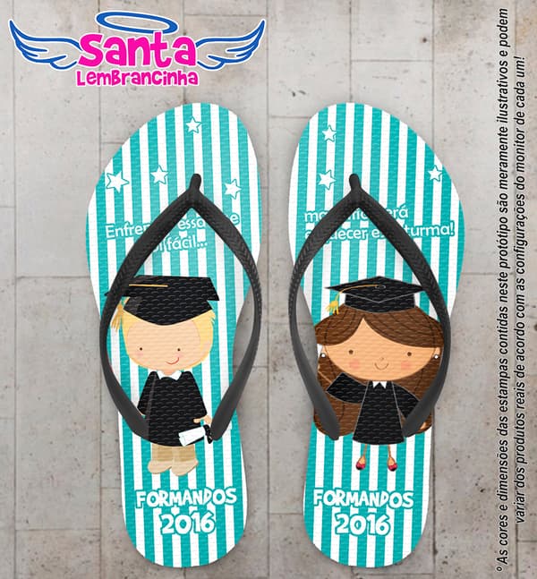 Chinelo Personalizado Terceirão COD 6749