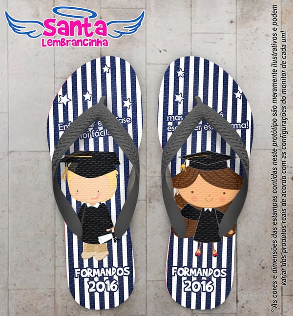 Chinelo Personalizado Terceirão COD 6748