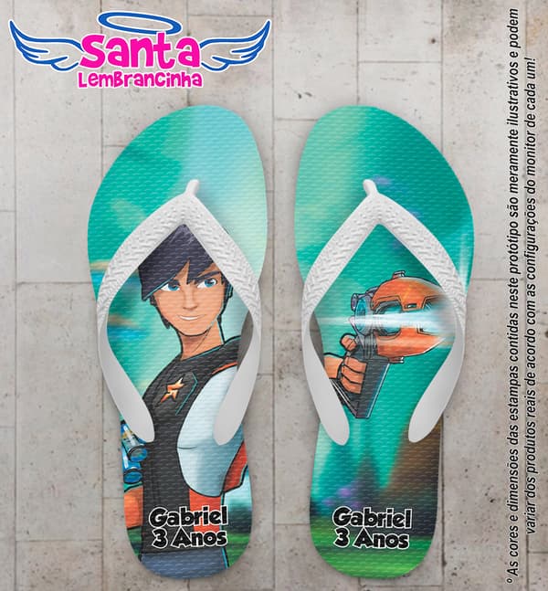 Chinelo Personalizado Slugterrâneo COD 6692