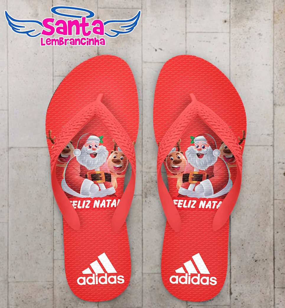 Chinelo Personalizado Natal COD 7833