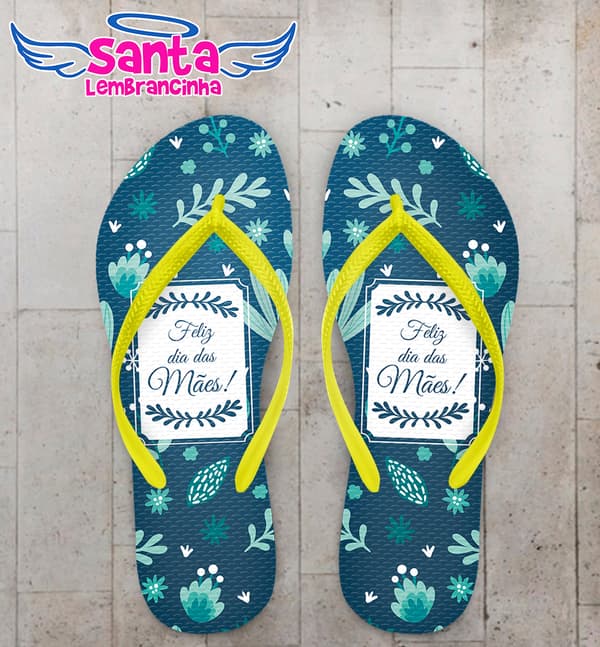 Chinelo Personalizado Dia das Mães COD 9056