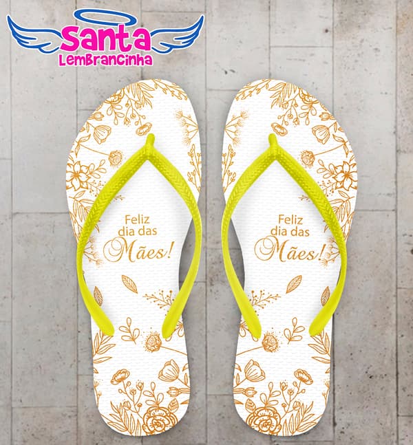 Chinelo Personalizado Dia das Mães COD 9051