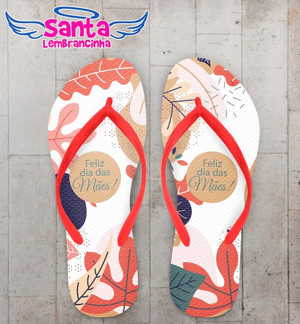 Chinelo Personalizado Dia das Mães COD 9050