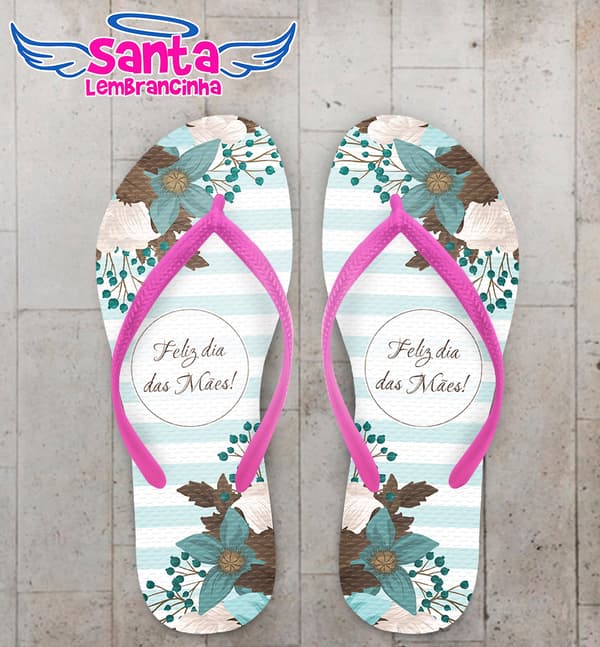 Chinelo Personalizado Dia das Mães COD 9053