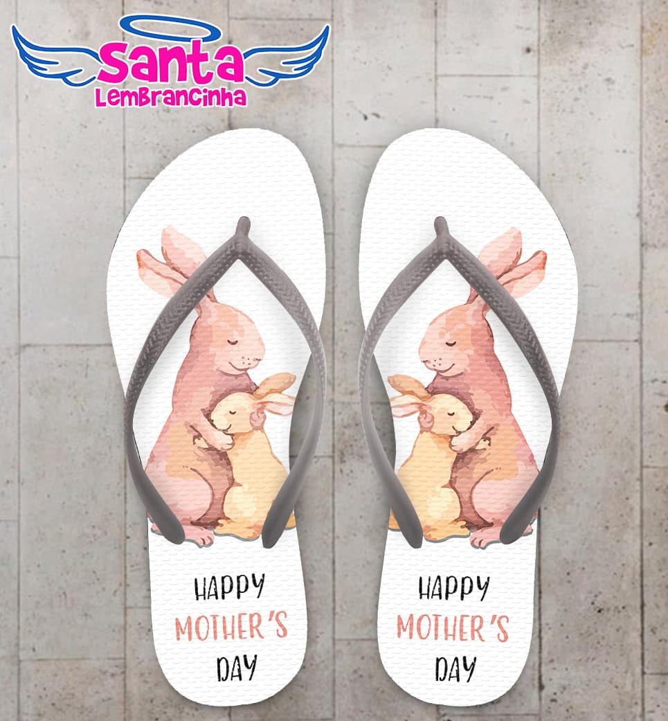 Chinelo Dia das Mães Personalizado COD 9197