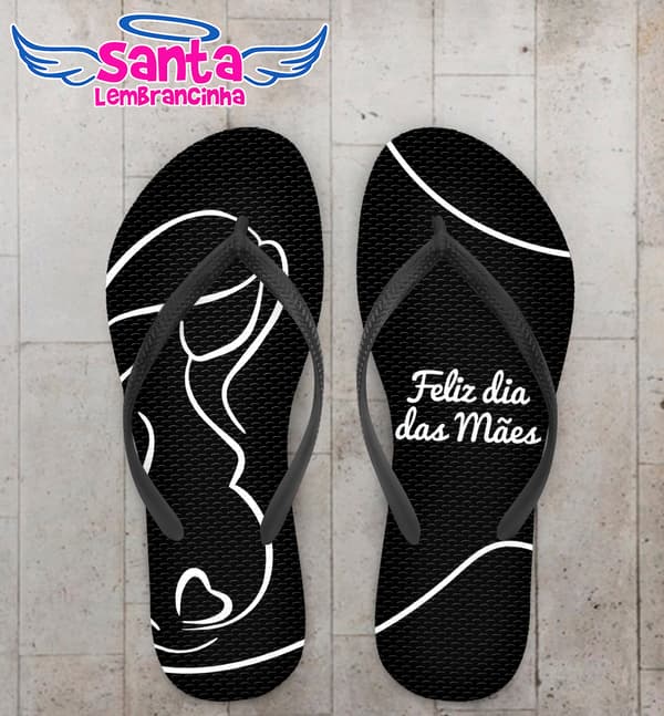 Chinelo Dia das Mães Personalizado COD 9192