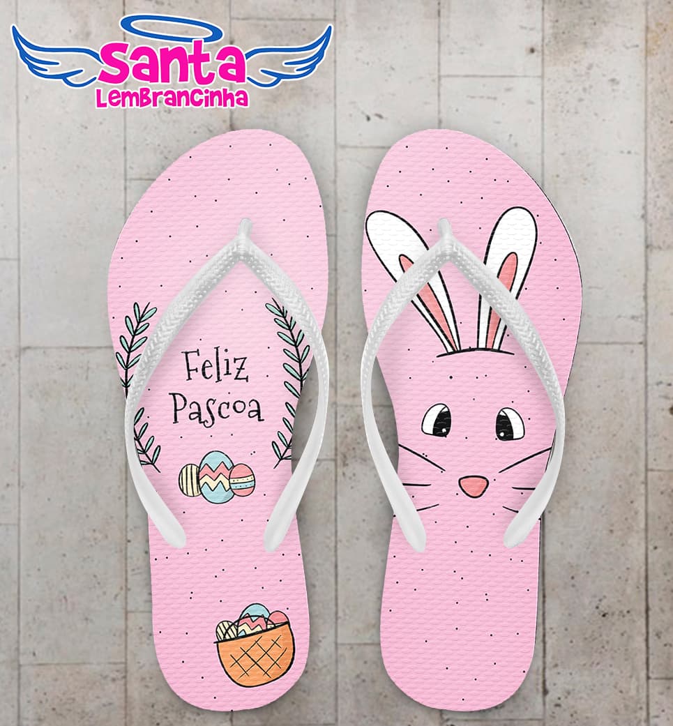Chinelo Páscoa Personalizado COD 9151