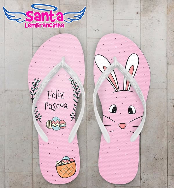 Chinelo Páscoa Personalizado COD 9151
