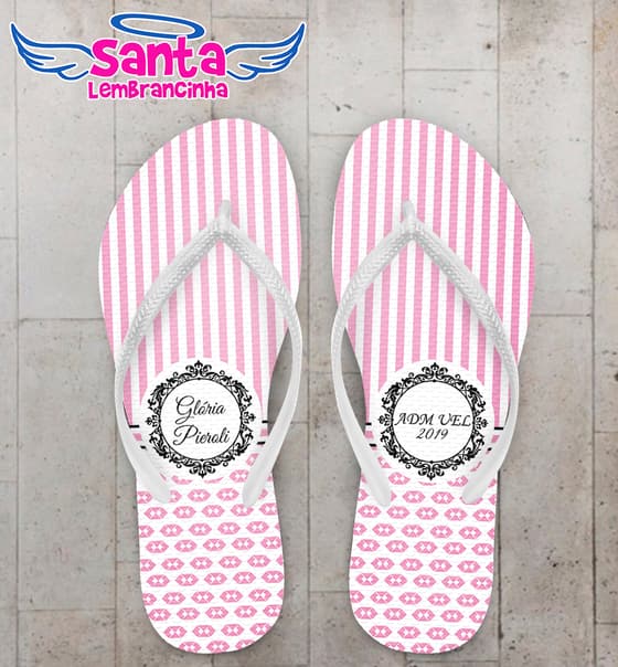 Chinelo Personalizado Formatura Administração COD 9083