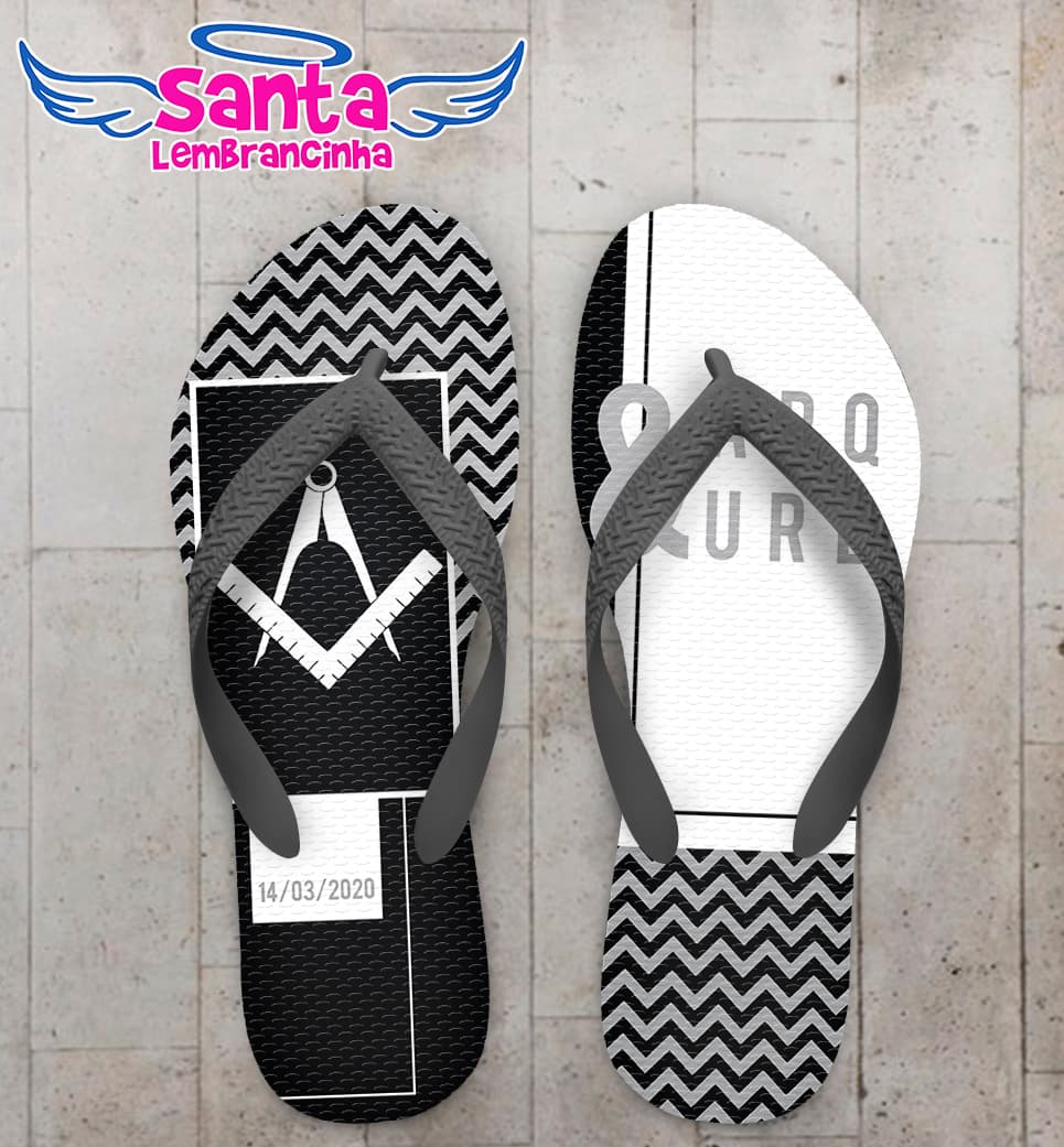 Chinelo Personalizado Formatura Arquitetura e Urbanismo COD 9084