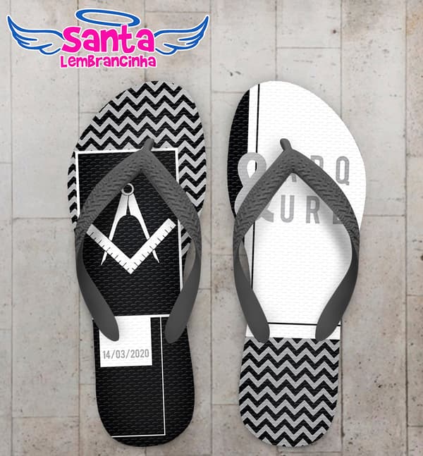 Chinelo Personalizado Formatura Arquitetura e Urbanismo COD 9084