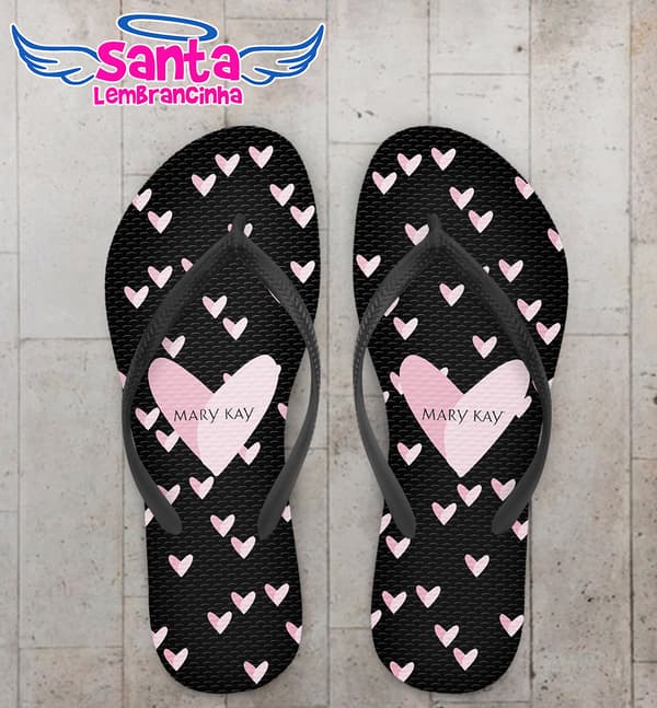 Chinelo Corporativo Mary Kay Personalizado COD 8032