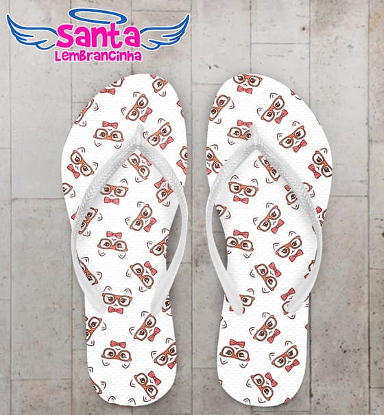 Chinelo Gatinhos Personalizado COD 9991
