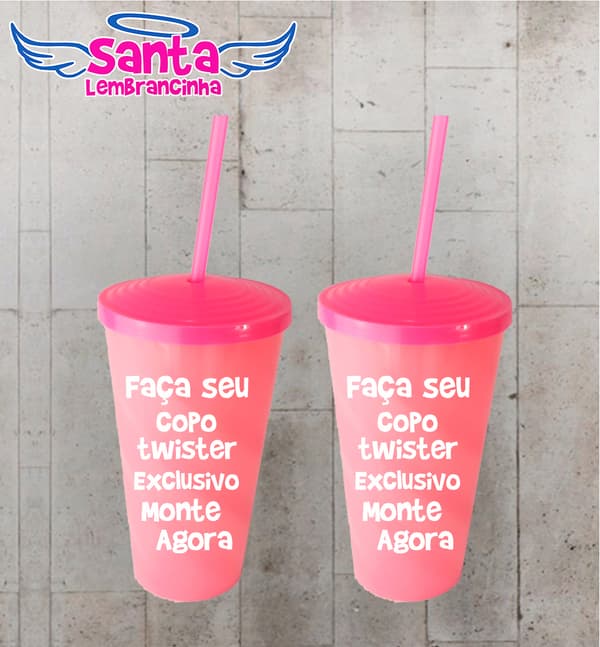 Copo Twister 100% Personalizado