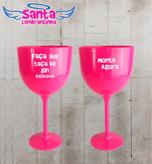 Taça de Gin 100% Personalizada