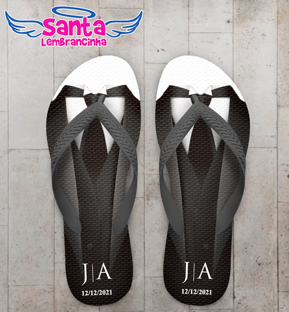 Chinelo Casamento Terno Personalizado COD 10234