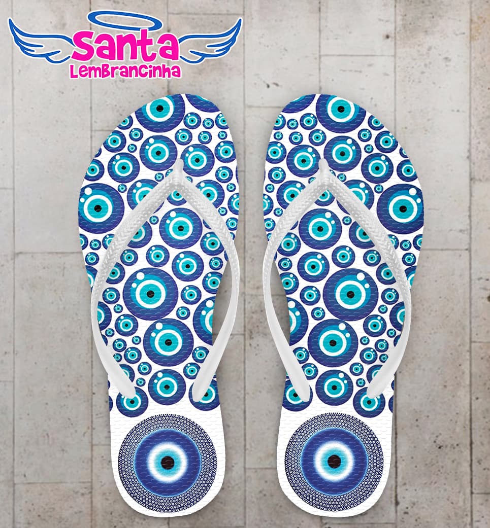 Chinelo Olho Grego Personalizado COD 10203